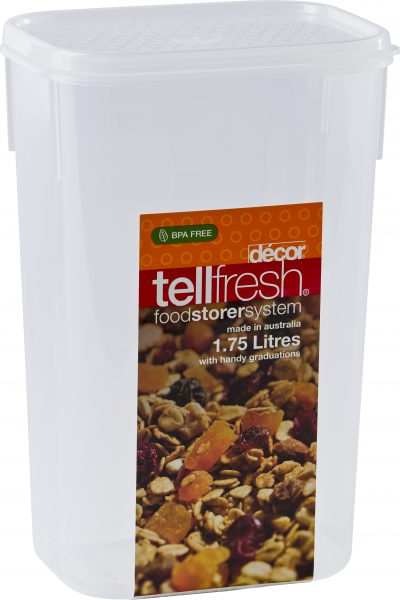 DECOR TELLFRESH OBLONG TALL 1.75L