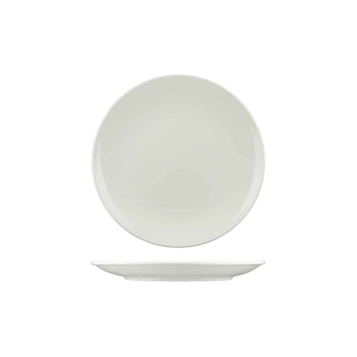 PACIFIC ROUND PLATE COUPE ,BONE CHINA 190MM