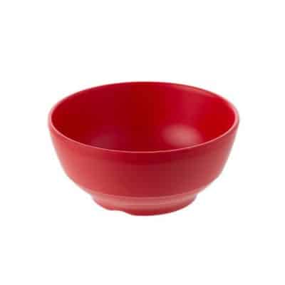 CC-Matte Round Bowl 12cm - RED